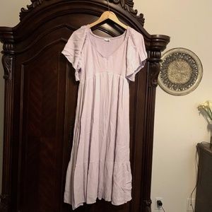 Baltic Born  Felicity Smocked  Lavender Dress